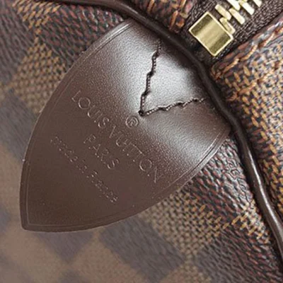 Сумка Louis Vuitton N41365 Speedy 25 Tote Bag Damier Ebene Canvas "Brown" фото № 7