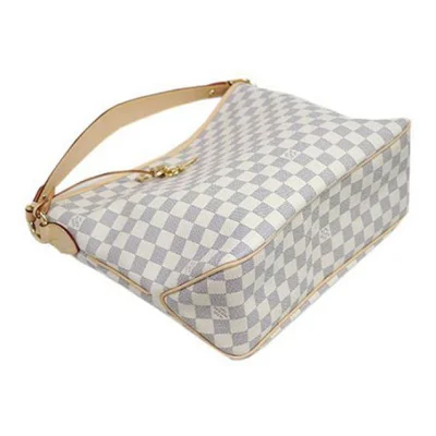 Сумка Louis Vuitton N41447 Delightful PM Hobo Bag Damier Azur Canvas "White" фото № 4