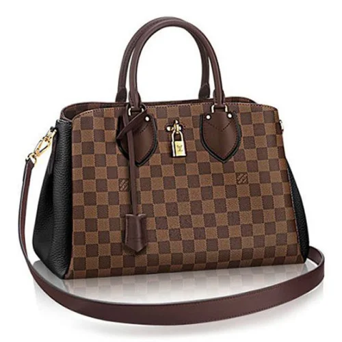 Сумка Louis Vuitton N41487 Normandy Tote Bag Damier Ebene Canvas "Brown"