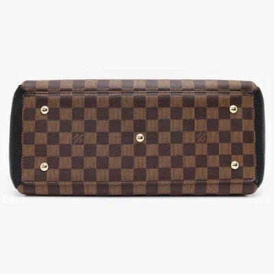 Сумка Louis Vuitton N41487 Normandy Tote Bag Damier Ebene Canvas "Brown" фото № 5