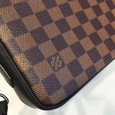 Клатч Louis Vuitton N41663 Kasai Clutch Damier Ebene Canvas "Brown" фото № 8