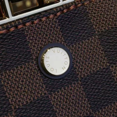 Сумка Louis Vuitton N41674 Brittany Tote Bag Damier Ebene Canvas "Brown" фото № 7