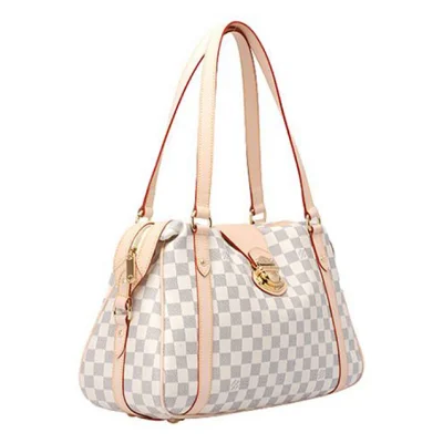 Сумка Louis Vuitton N42220 Stresa PM Shoulder Bag Damier Azur Canvas "White" фото № 3