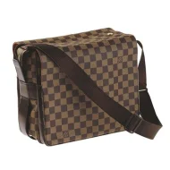 Сумка Louis Vuitton N45255 Naviglio Messenger Bag Damier Ebene Canvas "Brown"