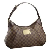 Сумка Louis Vuitton N48181 Thames GM Hobo Bag Damier Ebene Canvas "Brown"