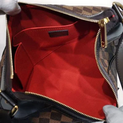 Сумка Louis Vuitton N48181 Thames GM Hobo Bag Damier Ebene Canvas "Brown" фото № 6