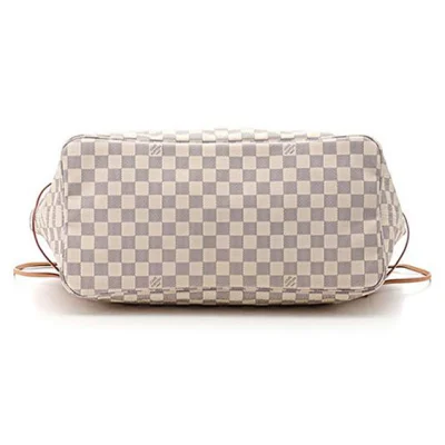 Сумка Louis Vuitton N51108 Neverfull GM Shoulder Bag Damier Azur Canvas "White" фото № 5