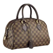 Сумка Louis Vuitton N60008 Duomo Tote Bag Damier Ebene Canvas "Brown"