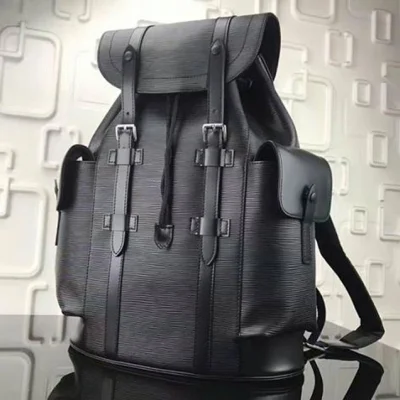 Рюкзак Louis Vuitton M50159 Christopher PM Backpack Epi Leather "Black" фото № 2
