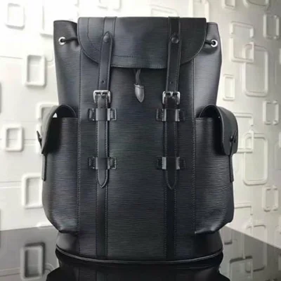Рюкзак Louis Vuitton M50159 Christopher PM Backpack Epi Leather "Black" фото № 3