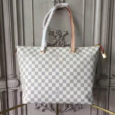 Сумка Louis Vuitton Iena MM N44040 Damier Azur Canvas "White" фото № 4