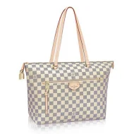 Сумка Louis Vuitton Iena MM N44040 Damier Azur Canvas