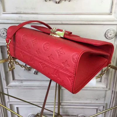 Сумка Louis Vuitton Saint Sulpice PM M43393 Monogram Empreinte Leather "Red" фото № 7 Сумка Louis Vuitton Saint Sulpice PM M43393 Monogram Empreinte Leather "Red" фото № 7