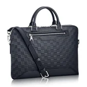 Портфель Louis Vuitton Avenue Soft Briefcase N41020 Damier Infini Leather "Navy Blue"