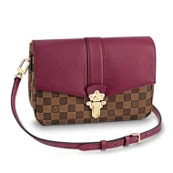 Сумка Louis Vuitton Clapton PM N42442 Damier Ebene Canvas "Brown"