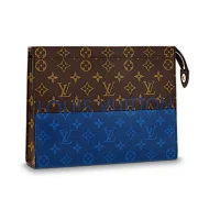 Клатч Louis Vuitton Monogram Canvas Pochette Voyage MM M63066 "Brown"