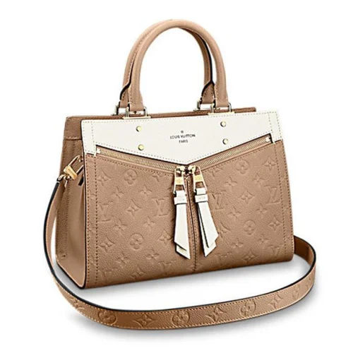 Сумка Louis Vuitton Monogram Empreinte Leather Sully PM M43648 "Beige"