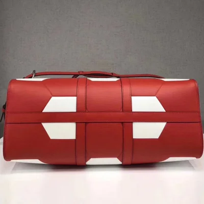 Сумка Louis Vuitton M52121 Keepall Bandouliere 50 Travel Bag Epi Leather "Red" фото № 5