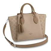 Сумка Louis Vuitton M55031 Haumea Mahina Leather Galet "Beige"