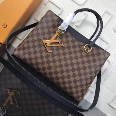 Сумка Louis Vuitton N40050 LV Riverside Damier Ebene Canvas Black "Brown" фото № 2