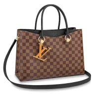 Сумка Louis Vuitton N40050 LV Riverside Damier Ebene Canvas Black "Brown"