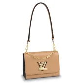 Сумка Louis Vuitton Twist MM M51884 Camel Epi Leather "Beige"