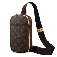 Сумка Louis Vuitton M51870 Pochette Gange Bag Monogram Canvas "Brown"
