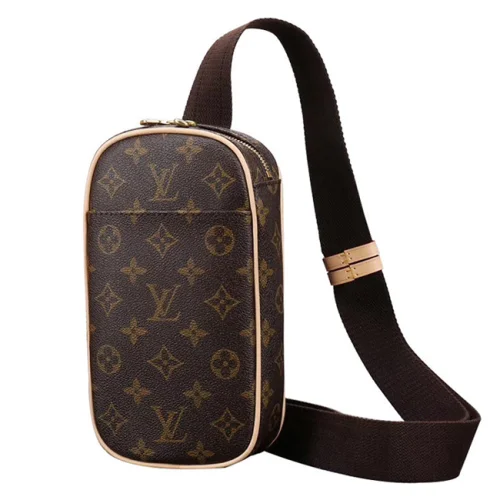 Сумка Louis Vuitton M51870 Pochette Gange Bag Monogram Canvas "Brown"