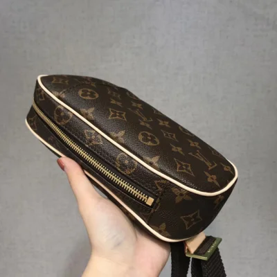 Сумка Louis Vuitton M51870 Pochette Gange Bag Monogram Canvas "Brown" фото № 3