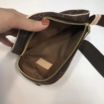 Сумка Louis Vuitton M51870 Pochette Gange Bag Monogram Canvas "Brown" фото № 9