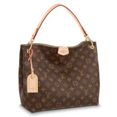 Сумка Louis Vuitton Graceful PM M43701 Monogram Canvas Beige "Brown"