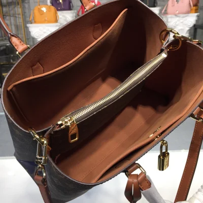 Сумка Louis Vuitton Flower Tote M43770 Monogram Canvas Caramel "Brown" фото № 8