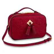 Сумка Louis Vuitton Saintonge M44606 Monogram Empreinte Leather Scarlet "Red"
