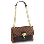 Сумка Louis Vuitton Vavin PM N40108 Damier Ebene Canvas Black "Brown"