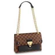 Сумка Louis Vuitton Vavin PM N40108 Damier Ebene Canvas Black "Brown"