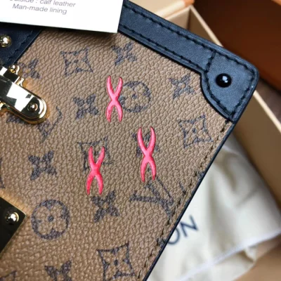 Сумка Louis Vuitton Trunk Clutch M43596 Monogram Canvas "Brown" фото № 7