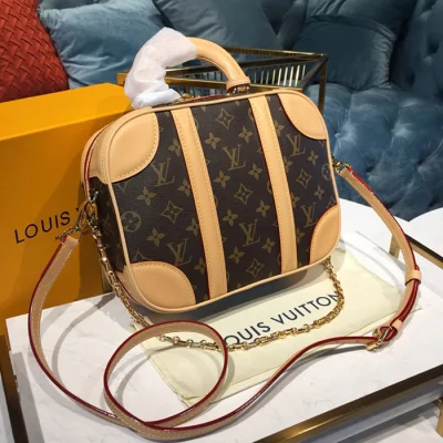 Сумка Louis Vuitton Mini Luggage M44581 Monogram Canvas "Brown" фото № 4 Сумка Louis Vuitton Mini Luggage M44581 Monogram Canvas "Brown" фото № 4