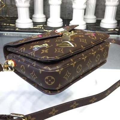 Сумка Louis Vuitton Pochette Metis M44366 Monogram Canvas "Brown" фото № 7