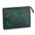 Клатч Louis Vuitton Pochette Voyage MM N60176 Damier Graphite Canvas Green "Graphite"