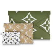 Клатч Louis Vuitton Pochette Kirigami M67600 Monogram Coated Canvas