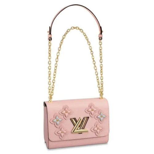 Сумка Louis Vuitton Twist MM M53851 Epi Leather Ballerine "Pink"