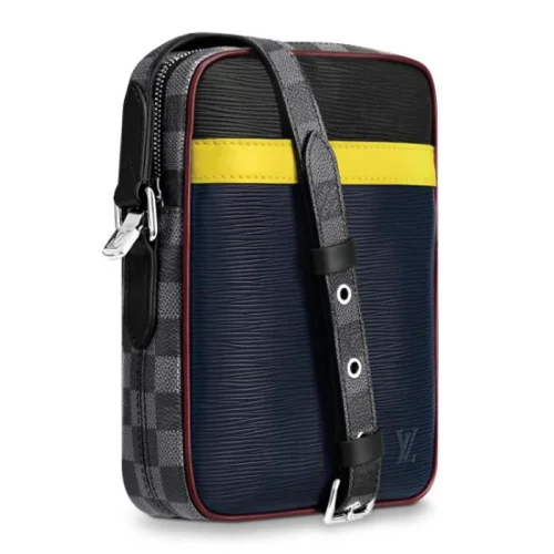 Сумка Louis Vuitton Danube Slim M55100 Epi Leather "Navy Blue"