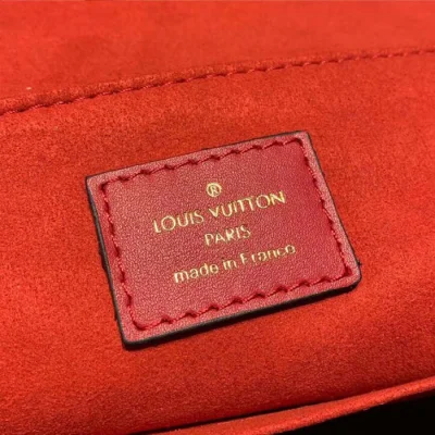 Сумка Louis Vuitton Beaubourg MM N40176 Damier Ebene Canvas Scarlet Red "Brown" фото № 10