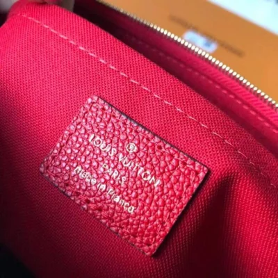Клатч Louis Vuitton Monogram Empreinte Daily Pouch Clutch Bag 2018 "Red" фото № 6