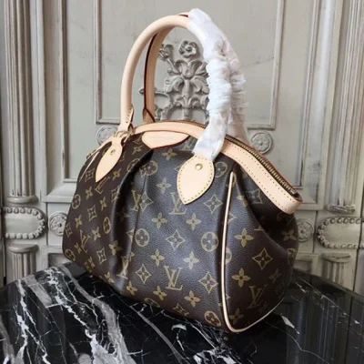 Сумка Louis Vuitton M40143 Tivoli PM Tote Bag Monogram Canvas "Brown" фото № 3