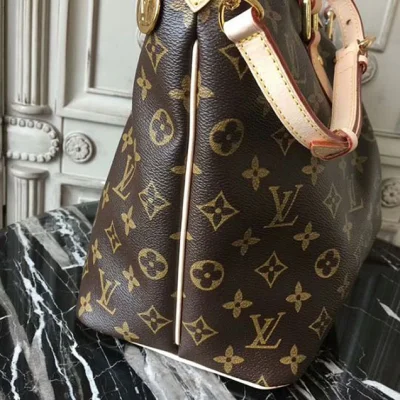 Сумка Louis Vuitton M40145 Palermo PM Shoulder Bag Monogram Canvas "Brown" фото № 8