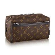 Косметичка Louis Vuitton M40378 Toiletry Kit Monogram Macassar Canvas "Brown"