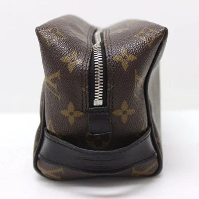 Косметичка Louis Vuitton M40378 Toiletry Kit Monogram Macassar Canvas "Brown" фото № 3