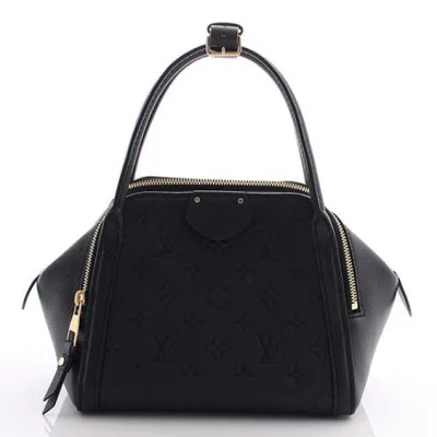 Сумка Louis Vuitton M41045 Marais BB Tote Bag Monogram Empreinte Leather "Black" фото № 2