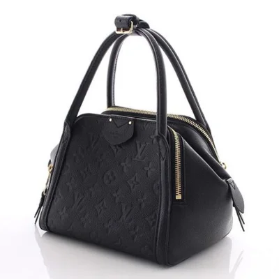Сумка Louis Vuitton M41045 Marais BB Tote Bag Monogram Empreinte Leather "Black" фото № 3